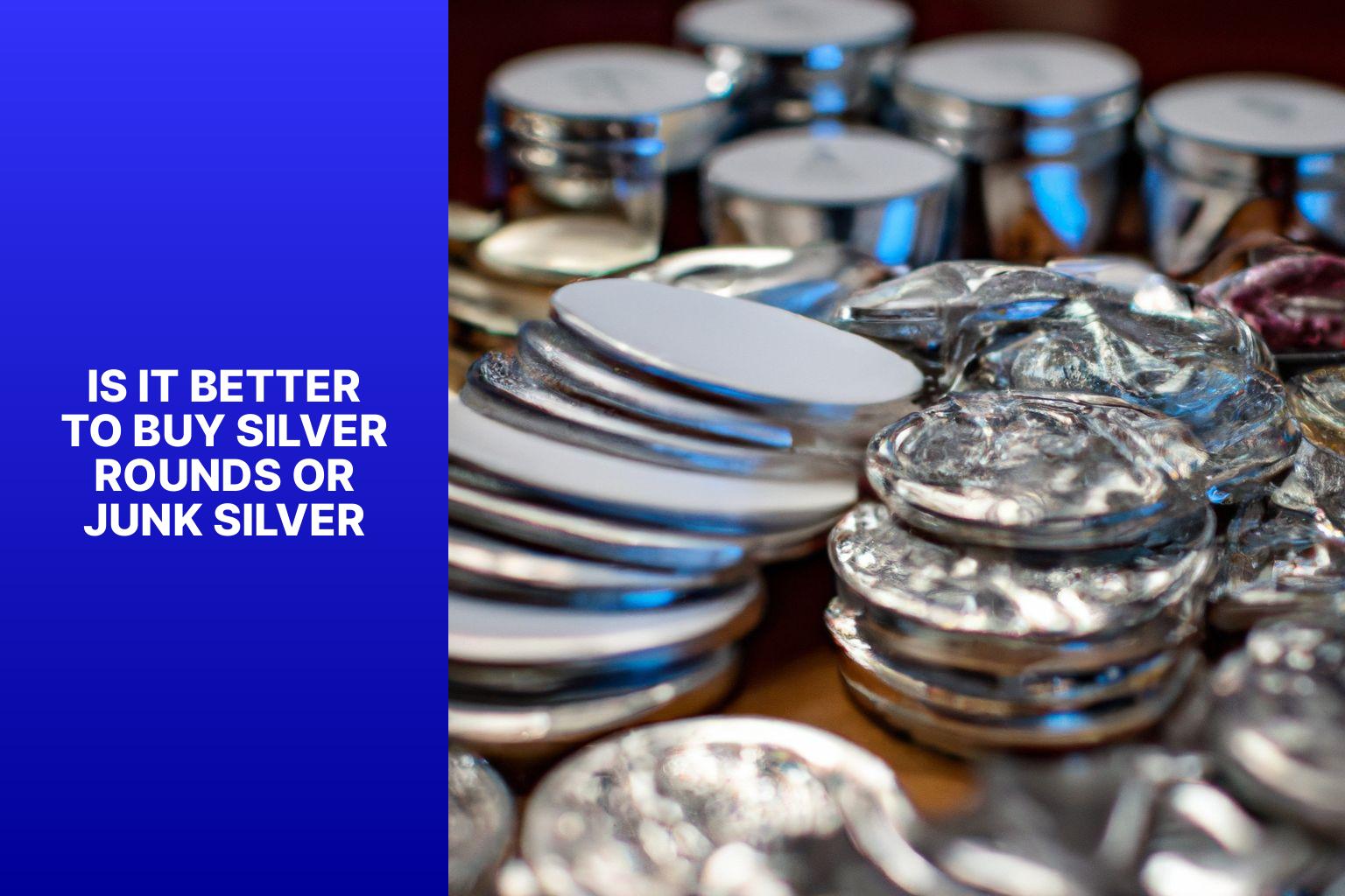 Is It Better To Buy Silver Rounds Or Junk Silver