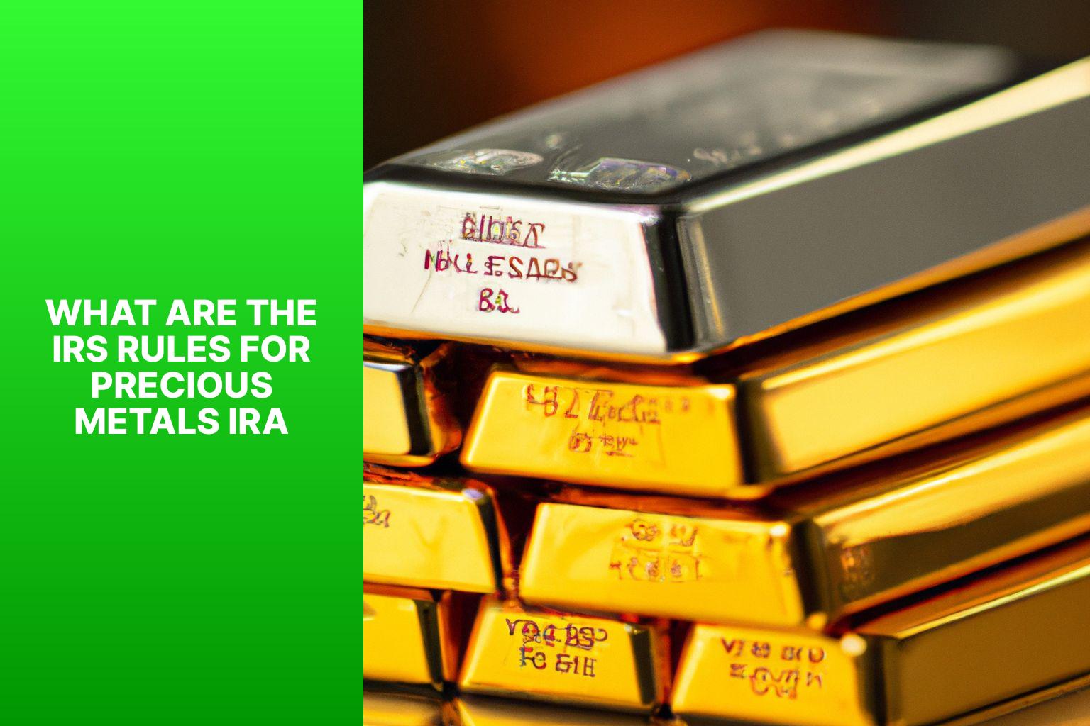 What Are The Irs Rules For Precious Metals Ira