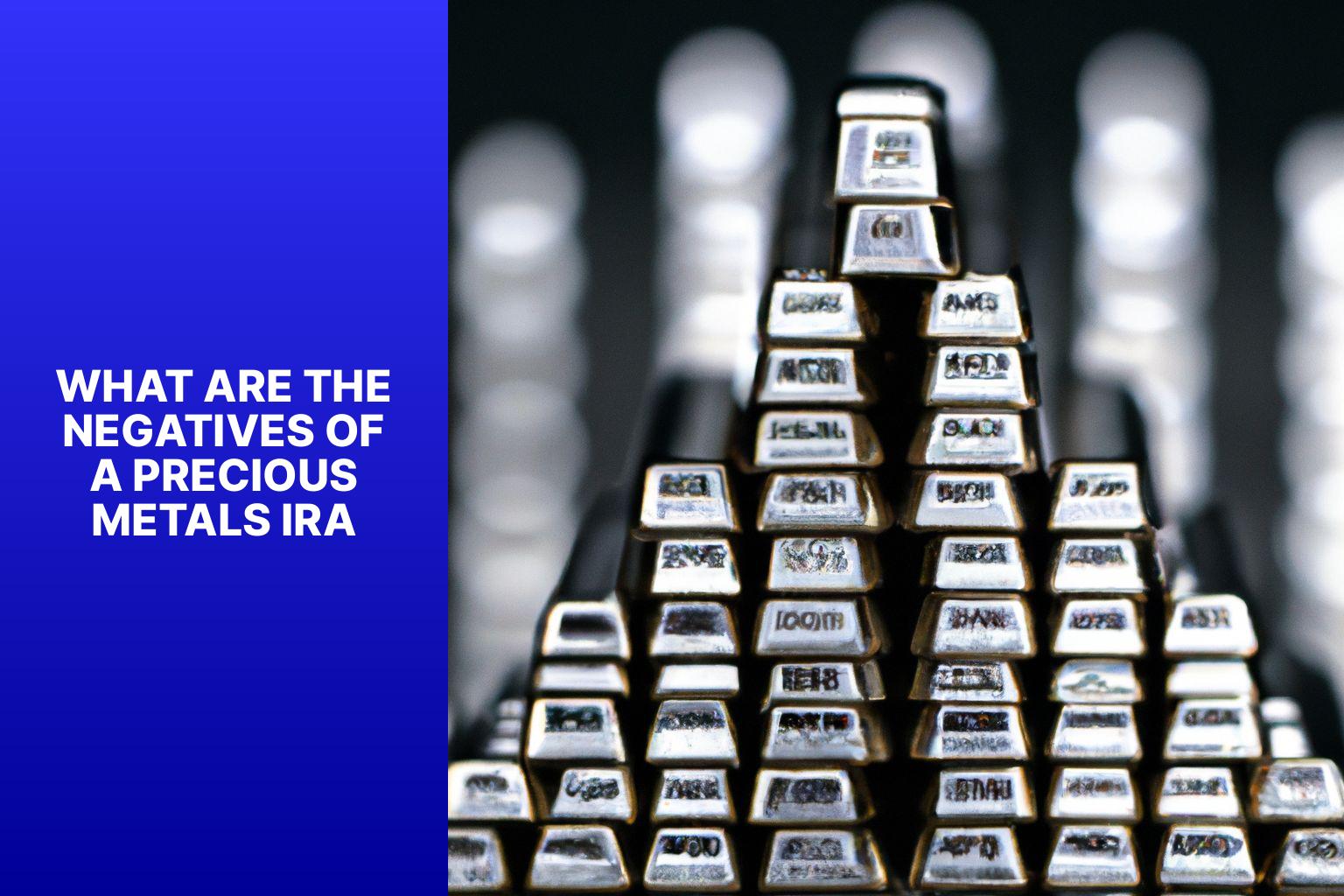What Are The Negatives Of A Precious Metals Ira